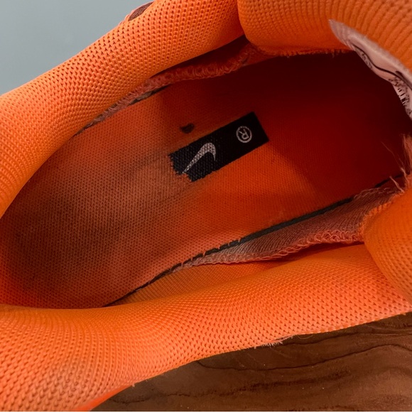 Nike Air Max 95 PRM Premium Total Orange Black White 538416-801 Mens Size 8.5 - Picture 8 of 12